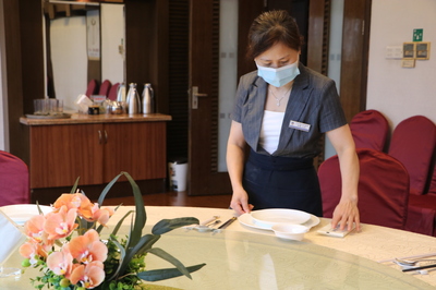 下沙餐飲管理部·江韻閣 以熱忱傳遞溫暖，以專業(yè)服務(wù)師生